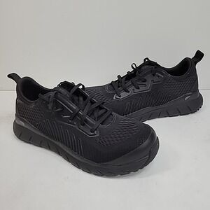 Red Wing Mens Athletic Work Shoes Size 10 Black Safety Sneakers Steel Toe